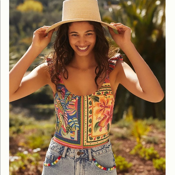 Anthropologie x Farm Rio Lita One-Piece Swimsuit ☀️ - Picture 7 of 15